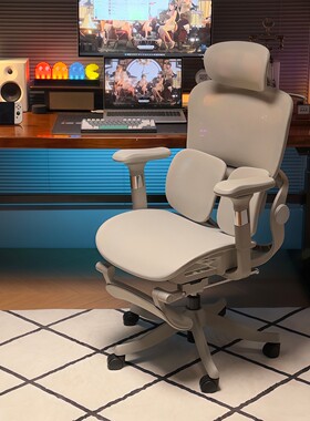 艺颂S830智慧撑腰人体工学电竞椅子电脑椅家用老板办公室办公座椅