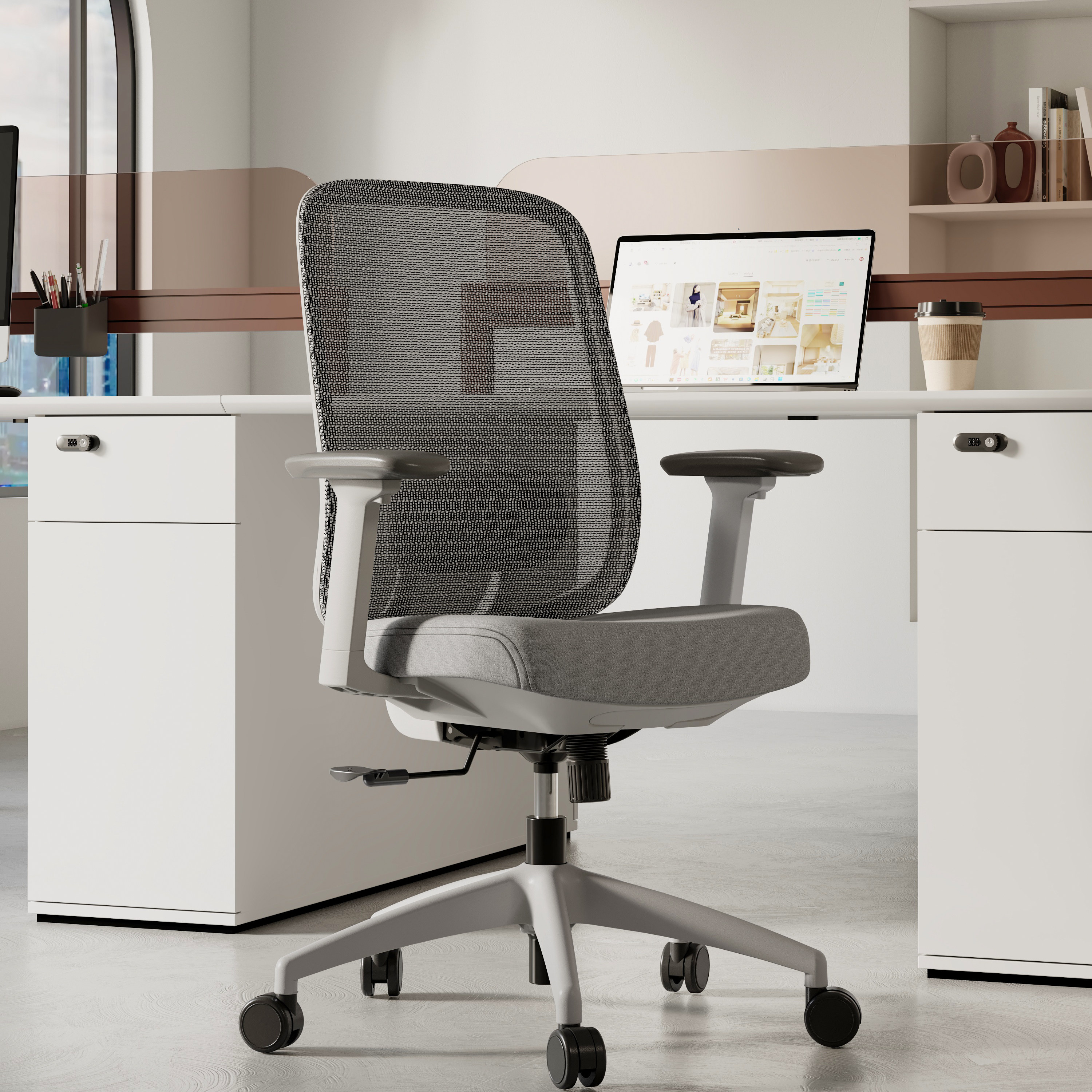 艺颂人体工学电脑椅可躺办公椅舒适久坐升降椅家用学习椅