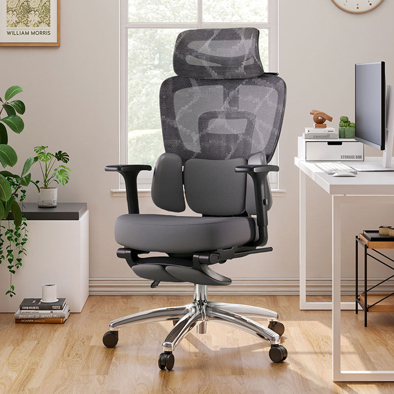 艺颂S300人体工学椅子电脑椅家用学习女性舒适久坐电竞办公室座椅