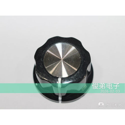 A03旋钮 电位器胶木旋钮帽六角形波段开关 6MM内孔