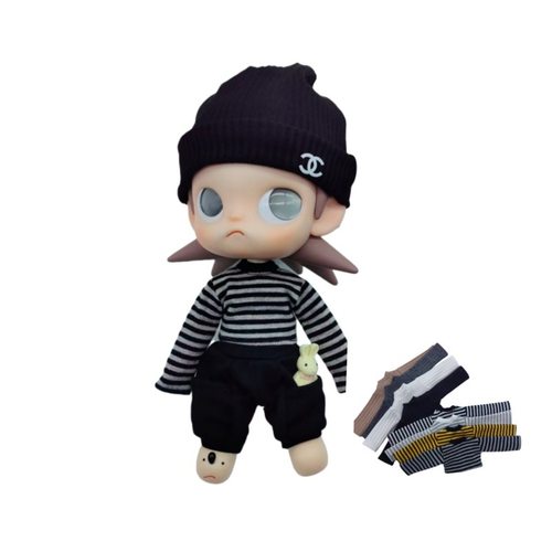 zsiga嘎子姐长袖打底长T恤向往之处娃衣1/8可动人偶潮玩娃娃衣服