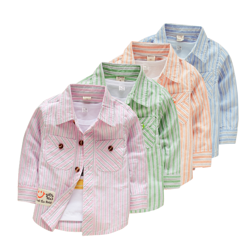 Chemise enfant à manche longue - Ref 2082907 Image 4