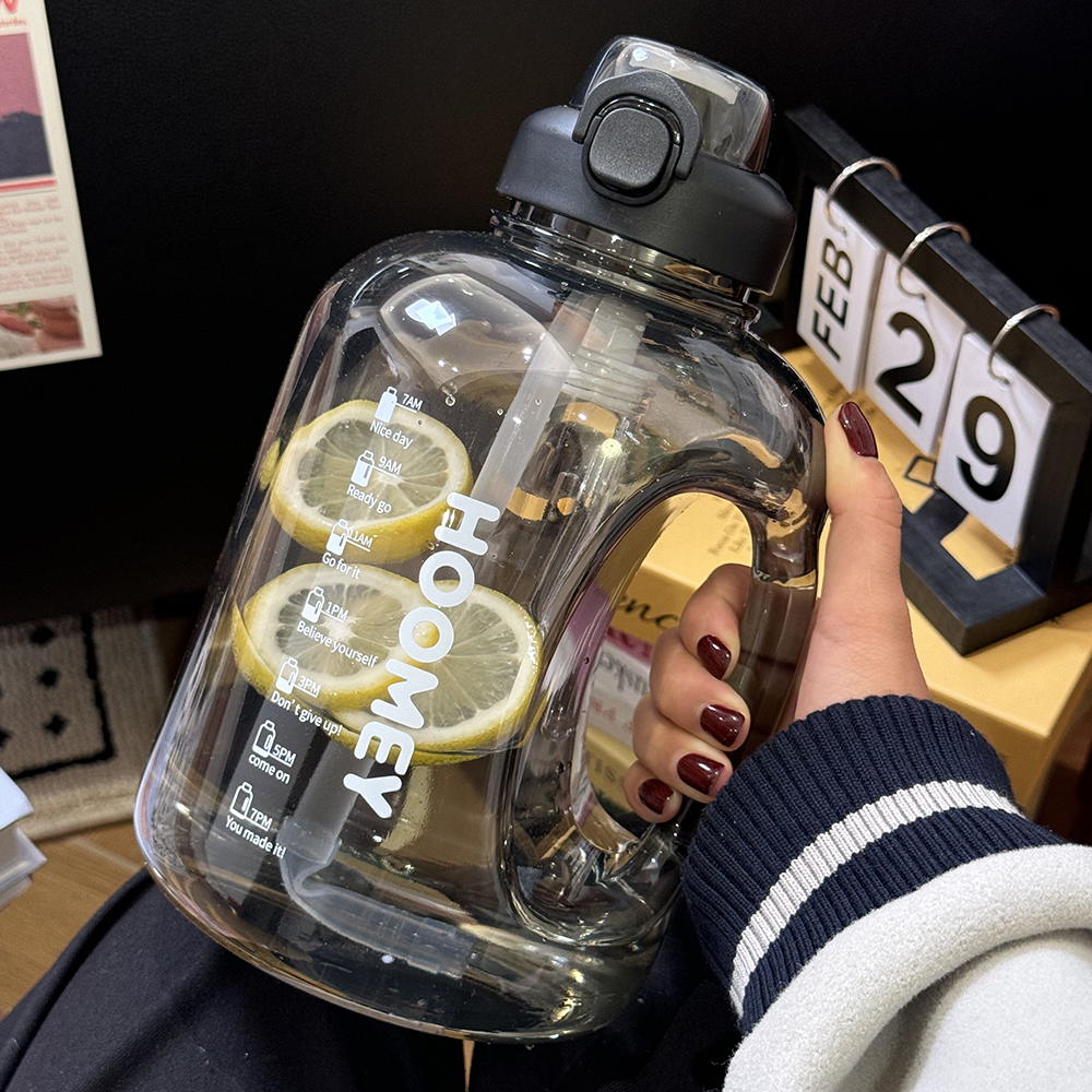 运动水杯大容量耐高温男生大号健身水壶水瓶茶水分离吨桶吨水杯子