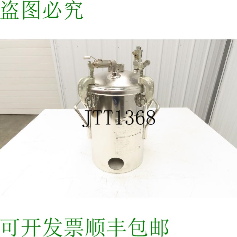 原装供应Devilbiss 0910-496 QMS 喷漆压力罐 2 不锈钢加仑