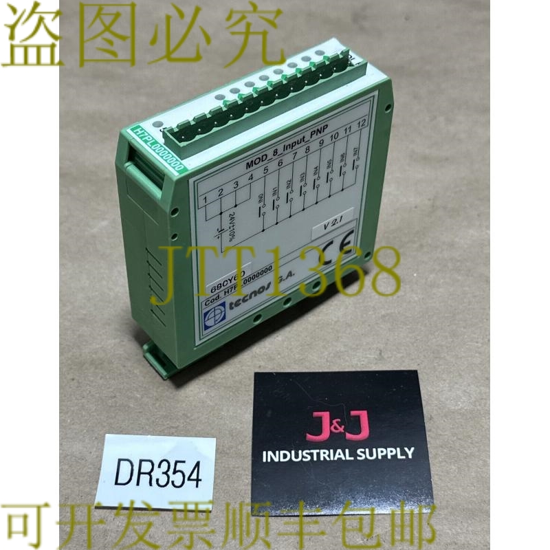 原装供应二手- Tecnos H7PL0000000 MOD 8 输入 PNP 凤凰联系 UEG