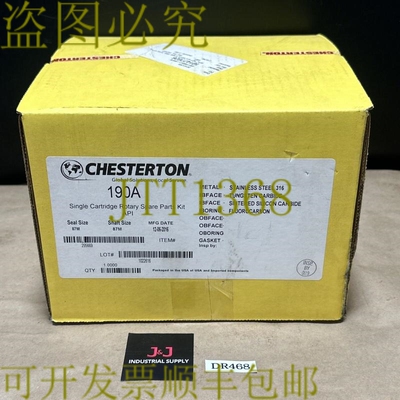原装供应- Chesterton 190A单盒旋转备件套件 87M 轴/尺寸