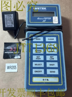原装供应二手- AMETEK AccuForce III 数字力表 0-1 磅 || 发????