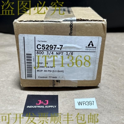 原装供应- Armstrong C5297-7 蒸汽陷阱 800 3/4 NPT 80PSI 1/8