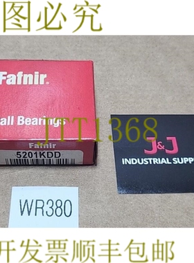 原装供应Fafnir 5201KDD 双排滚珠轴承 12 毫米孔 32 毫米外径 +