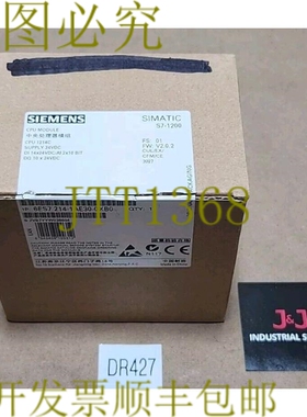 原装供应新   6ES7 214-1AE30-0XB0 SIMATIC S7-1200 CPU 模块 24