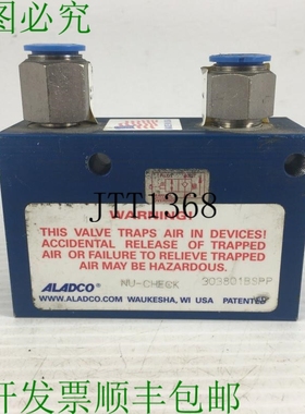 原装供应ALADCO 303801BSPP 阀门