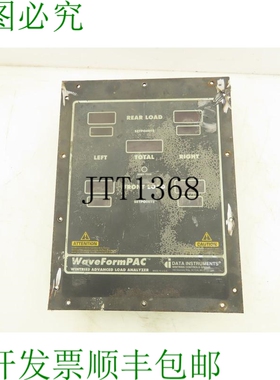 原装供应Wintriss WaveForm PAC 模型 PM 负载分析仪面板带板 D42