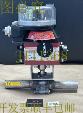 原装供应二手瓦PAS-180M4气动执行器+StoneL石英PQ92C1R限位开关