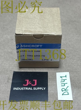 原装供应开箱- Ashcroft 401008S-01B-160 规格 759426955370 0-1
