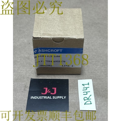 原装供应开箱- Ashcroft 401008S-01B-160 规格 759426955370 0-1