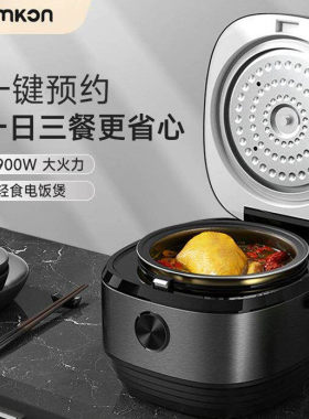 红双喜杰威仕电饭锅德国电饭煲3～4人智能345L大容量多功能家用4