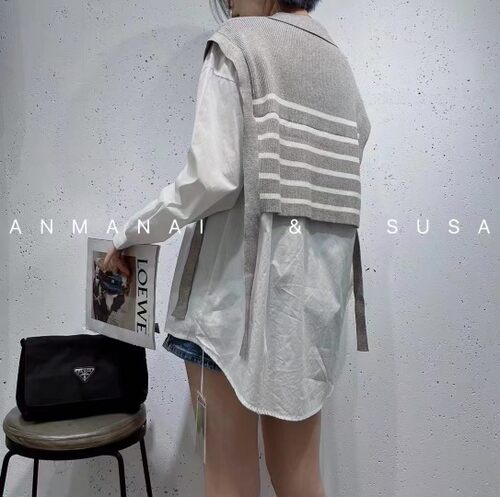 素夏Susa秋季新品港风时尚衬衫
