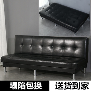 坐卧两用可折叠沙发床租房简易小户型可变床沙发理发店等候沙发椅