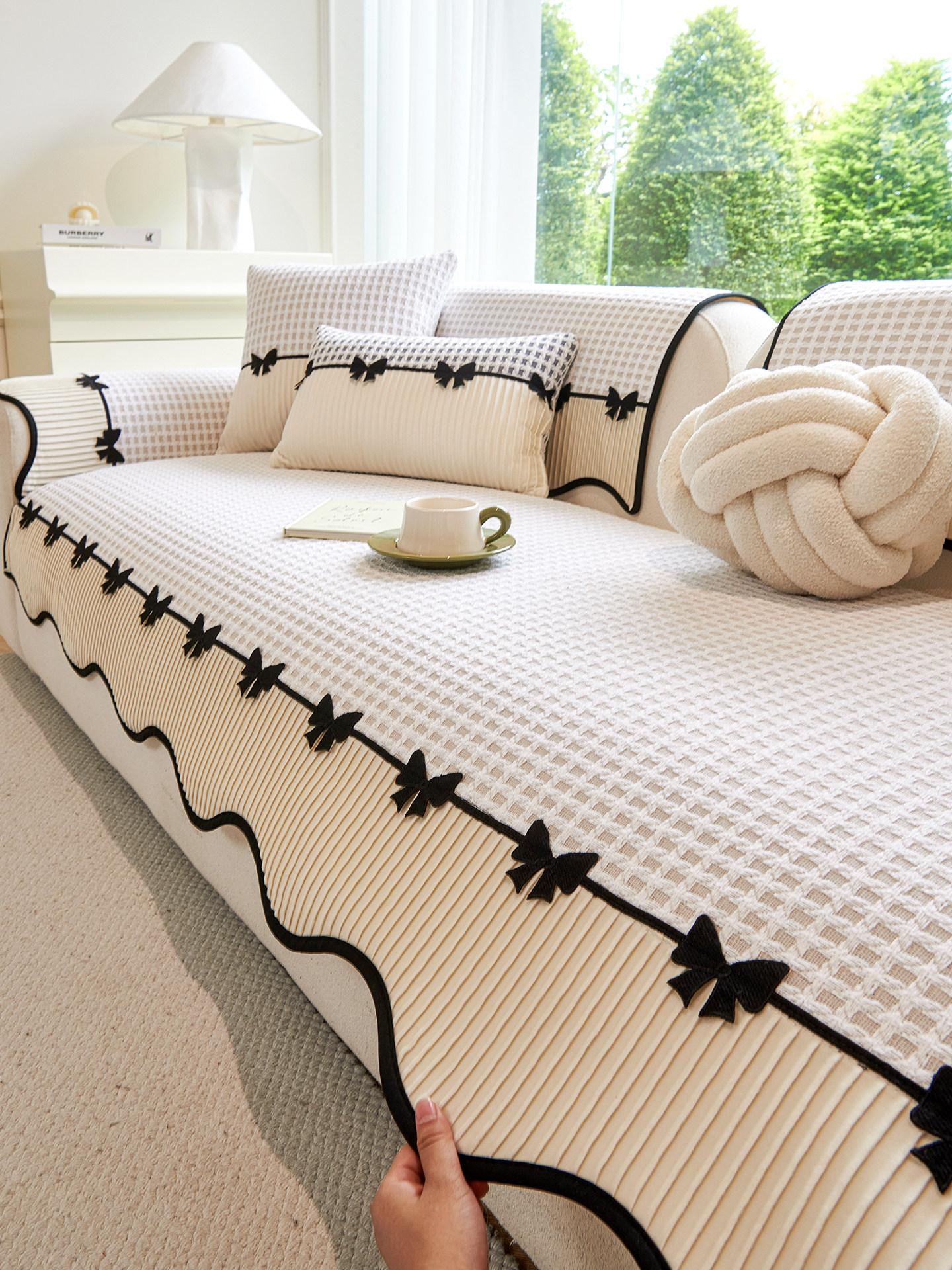 2025新款雪尼尔沙发垫四季通用轻奢高级感防滑坐垫一片式沙发盖布,居家布艺,沙发垫,淘宝优惠券,粉丝福利购,淘宝优惠卷