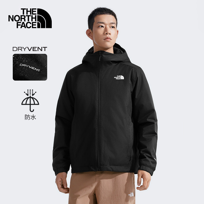 TheNorthFace北面保暖棉服男士25秋冬新款户外防泼水连帽外套89TH