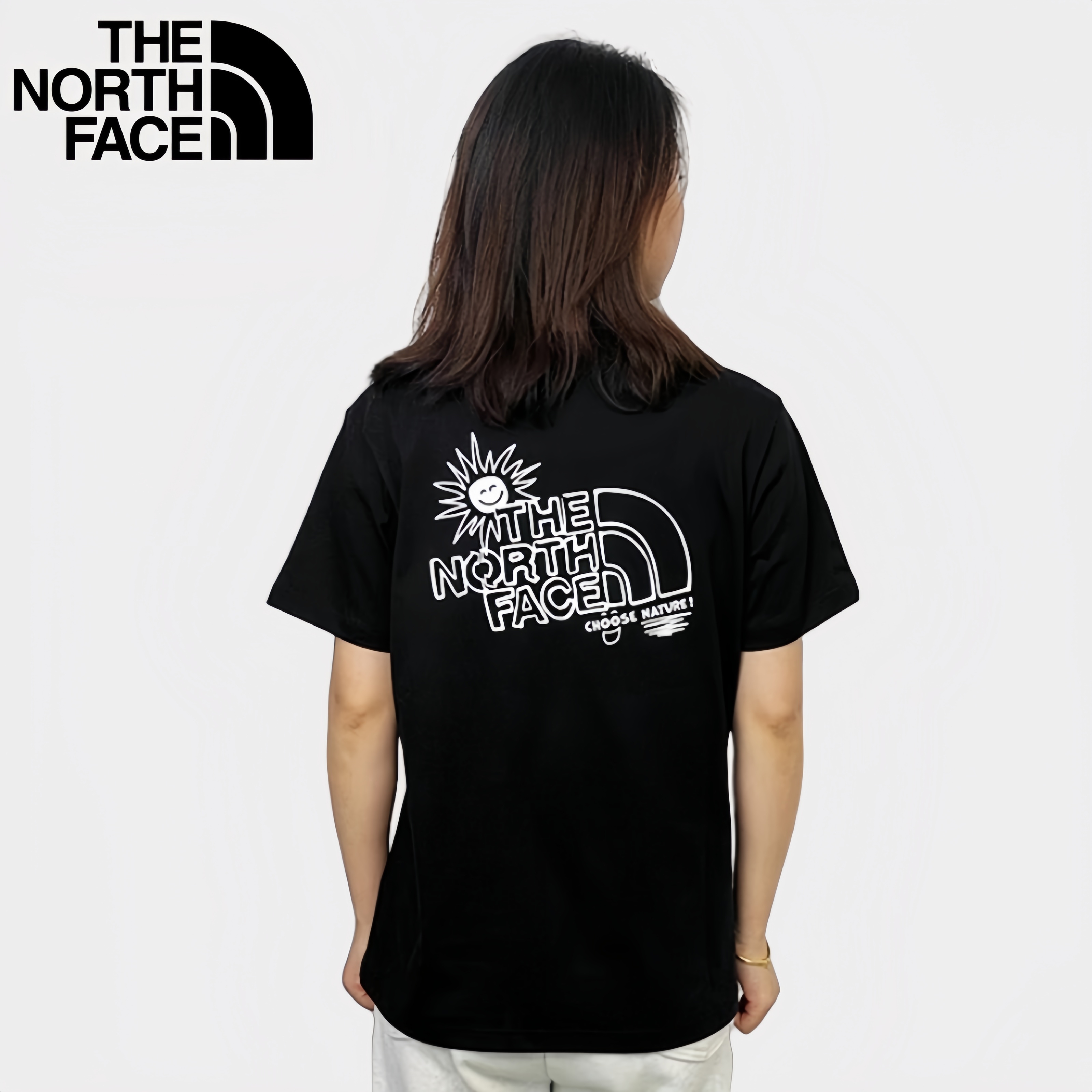 正品授權|北面短袖女春夏新款