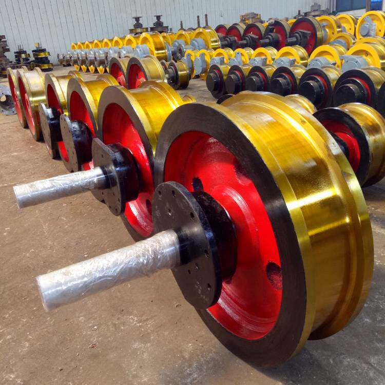 50吨行车行走轮700行车轮500起重机铁轨轮双梁起重机车轮组