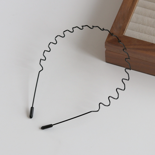 子紫发箍合金日韩波浪发饰