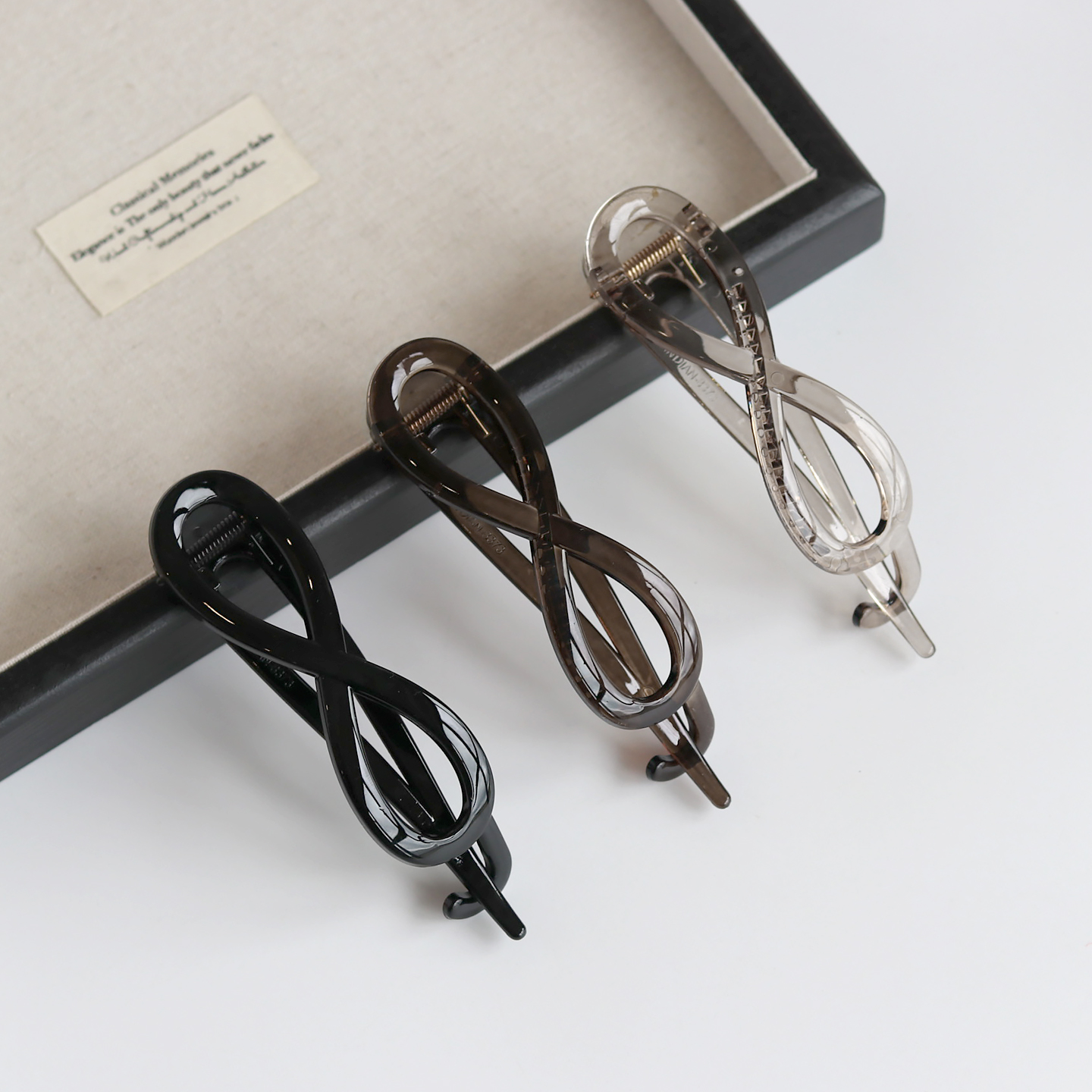 简约懒人发夹横夹鸭嘴夹带齿盘头发夹子发卡抓夹女大号发抓香蕉夹