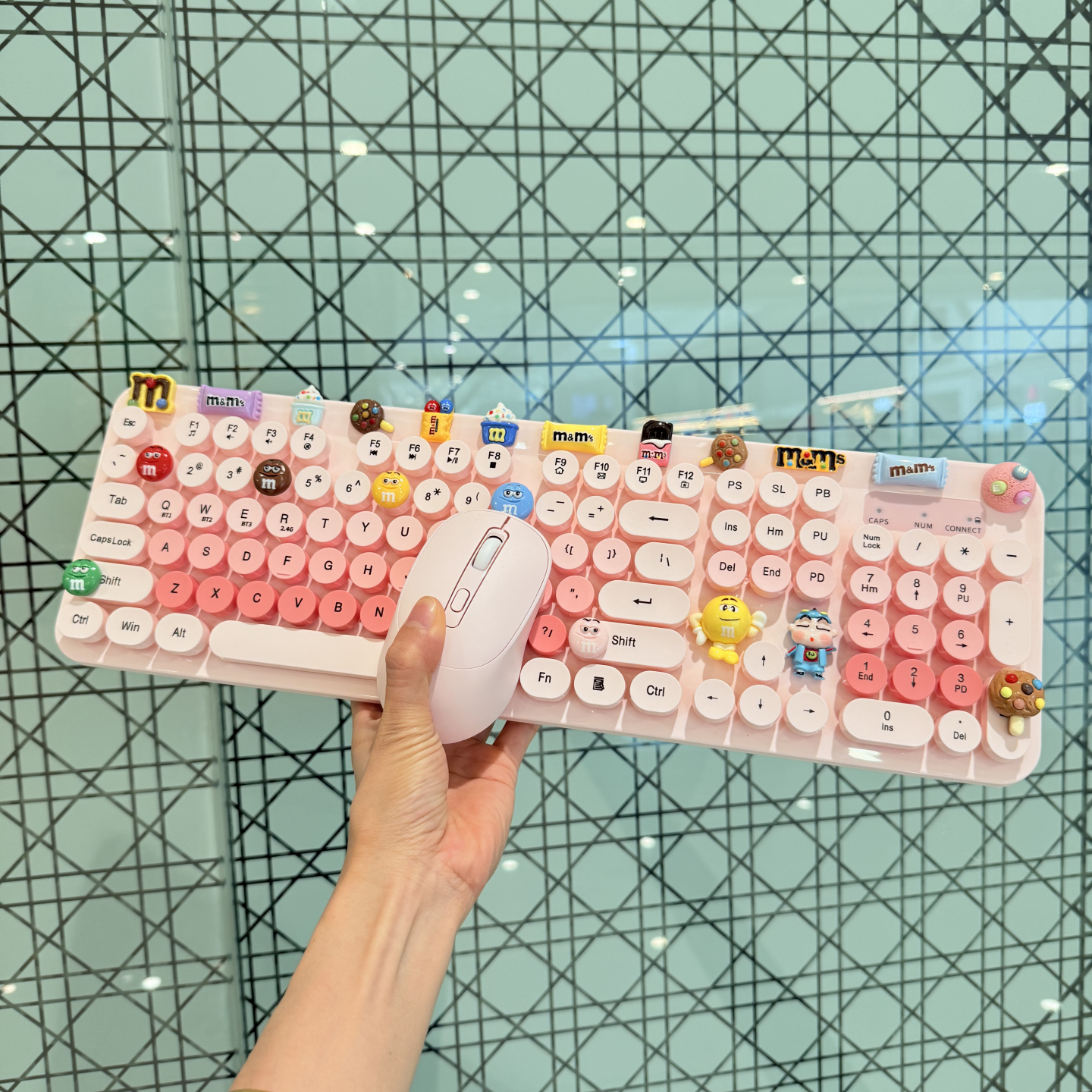 多巴胺M豆无线鼠标键盘套装