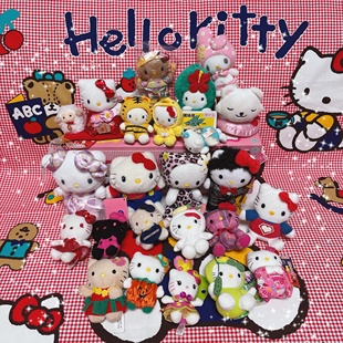 稀有kitty中古挂件黑皮夏威夷黄皮鼻噶老料小羊和服苦瓜地域限定