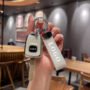 适用本田XRV钥匙套直板老款雅阁crv锋范飞度竞瑞缤智壳包扣汽车女