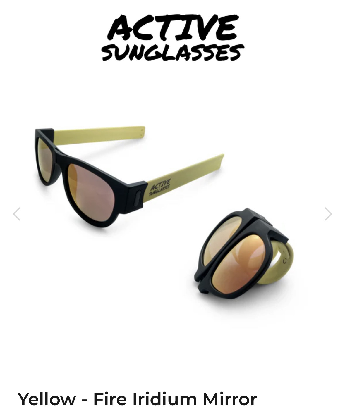 顺丰包邮Active sunglasses可折叠户外运动太阳镜男女同款防紫线