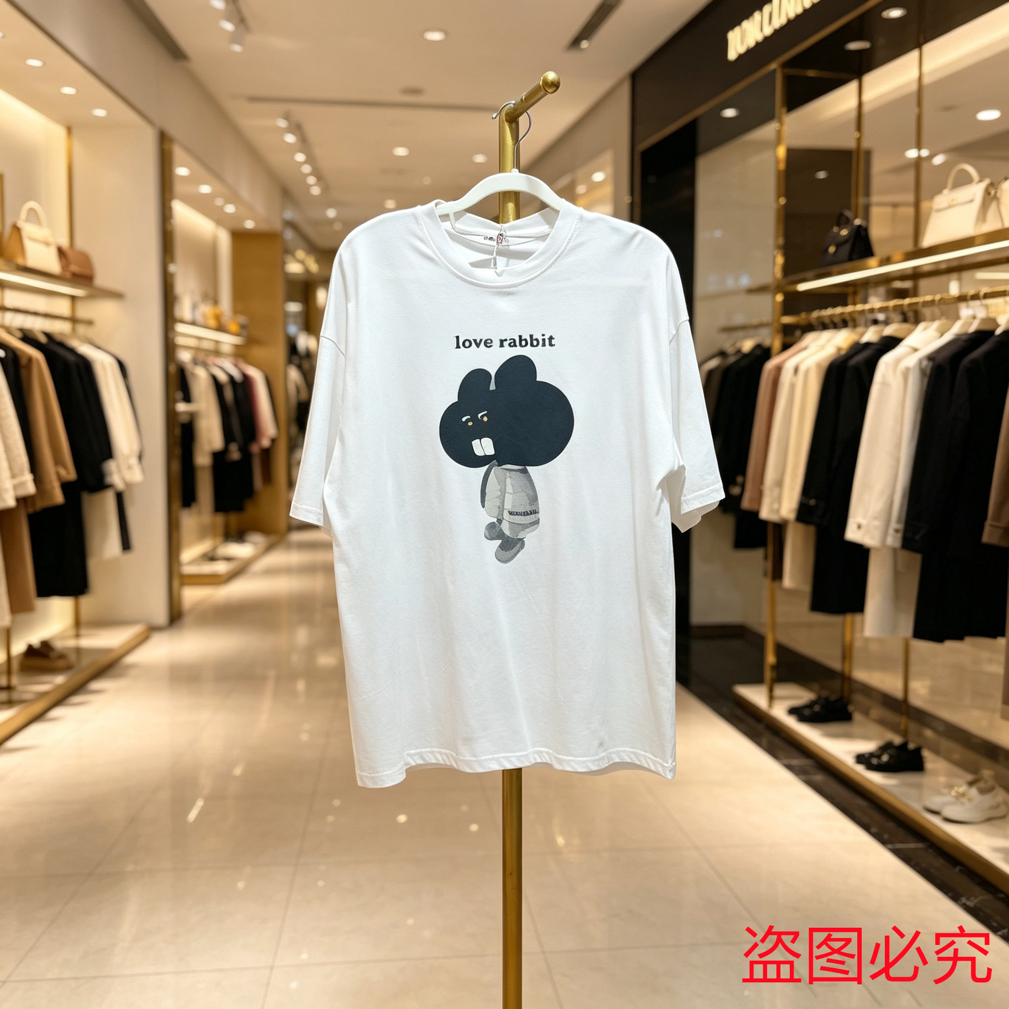 韩版ins白T恤,宽松显瘦不挑人