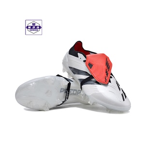 低帮复古款足球鞋FG长钉系带天然草地训练鞋防滑大舌头减震运动鞋