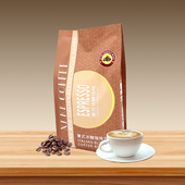 XIKE喜客意式 中深烘焙咖啡厅奶咖拿铁商用 浓醇咖啡豆454g