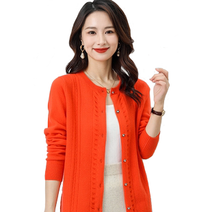 上海凤凰宽松大码拉链外套100纯羊毛开衫厚款半高领毛衣外搭160斤