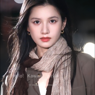 围脖复古文艺风褶皱装 饰围巾 棕咖色丝巾秋冬氛围感长款 张婧仪同款