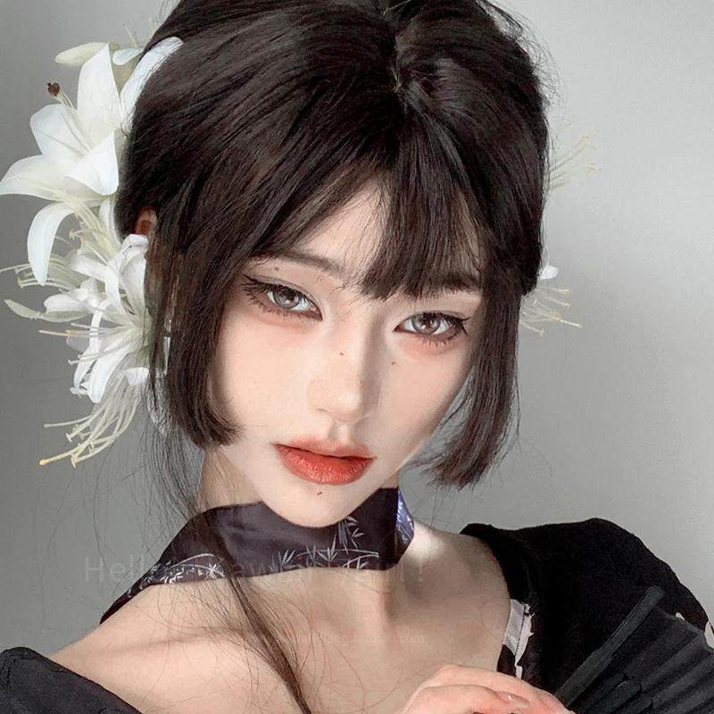 超仙新中式白色彼岸花发夹女百合花朵侧边夹子氛围感拍照发饰头饰,饰品/流行首饰/时尚饰品新,发饰,淘宝优惠券,粉丝福利购,淘宝优惠卷