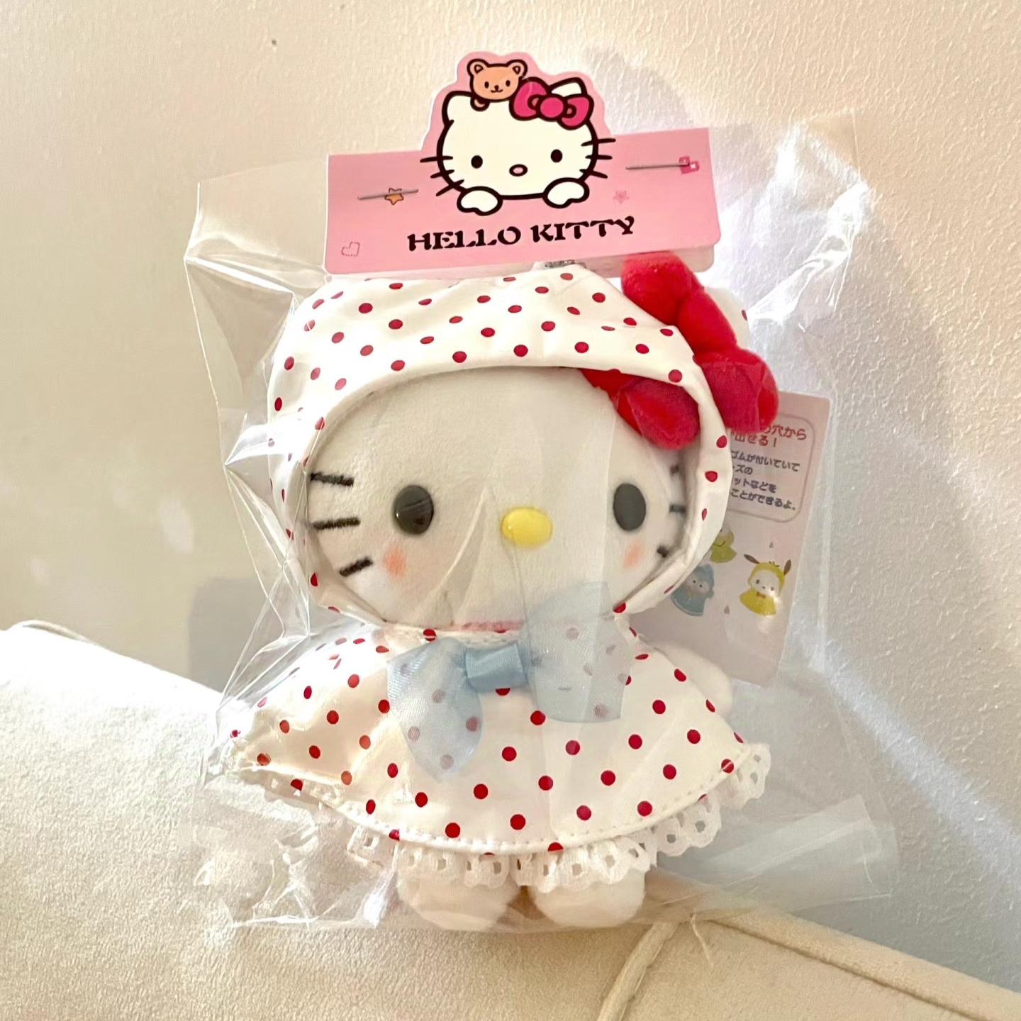 雨衣hellokitty挂件可爱少女