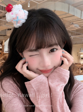 可爱樱桃小蛋糕发卡生日帽子