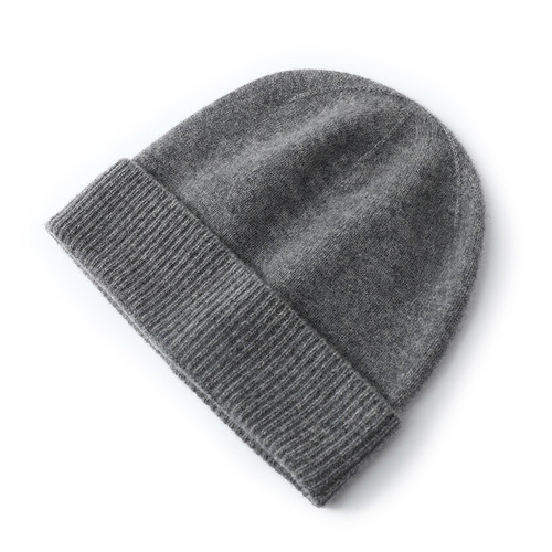 秋冬100纯羊毛帽子男女情侣百搭毛线羊绒针织休闲护耳包头冷帽