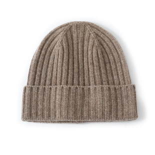 冬季重磅100%羊毛绒粗针加厚竖条纹针织男女百搭休闲毛线羊绒冷帽