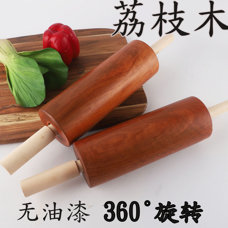 大号压面棒实木滚轴通心