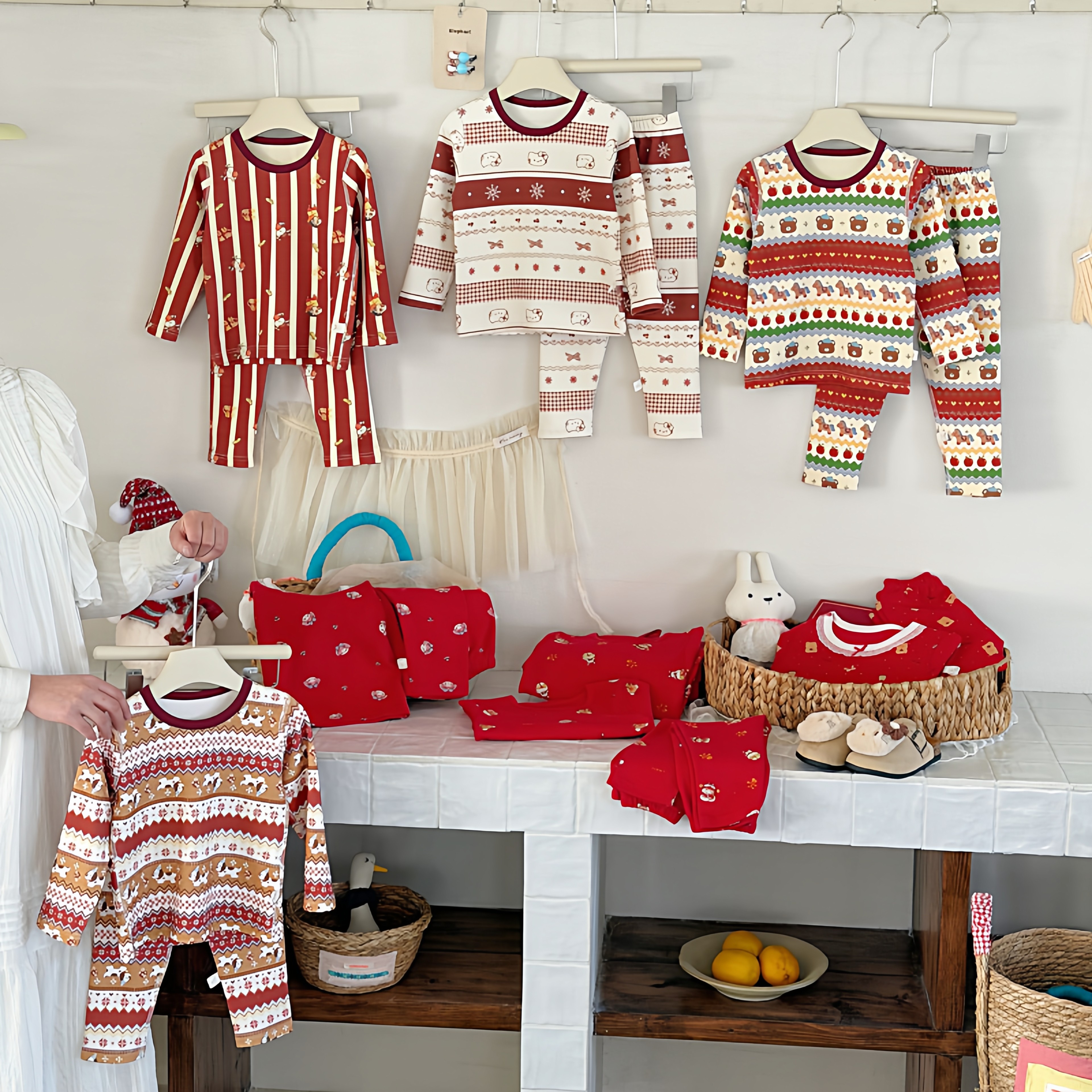 儿童红色本命年内衣套装女童纯棉秋衣秋裤马年保暖中小童打底睡衣,童装/婴儿装/亲子装,家居服套装,淘宝优惠券,粉丝福利购,淘宝优惠卷