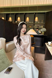 真丝上衣领口拼接蕾丝花边上衣打底衫新中式复古中国风百搭款衬衣