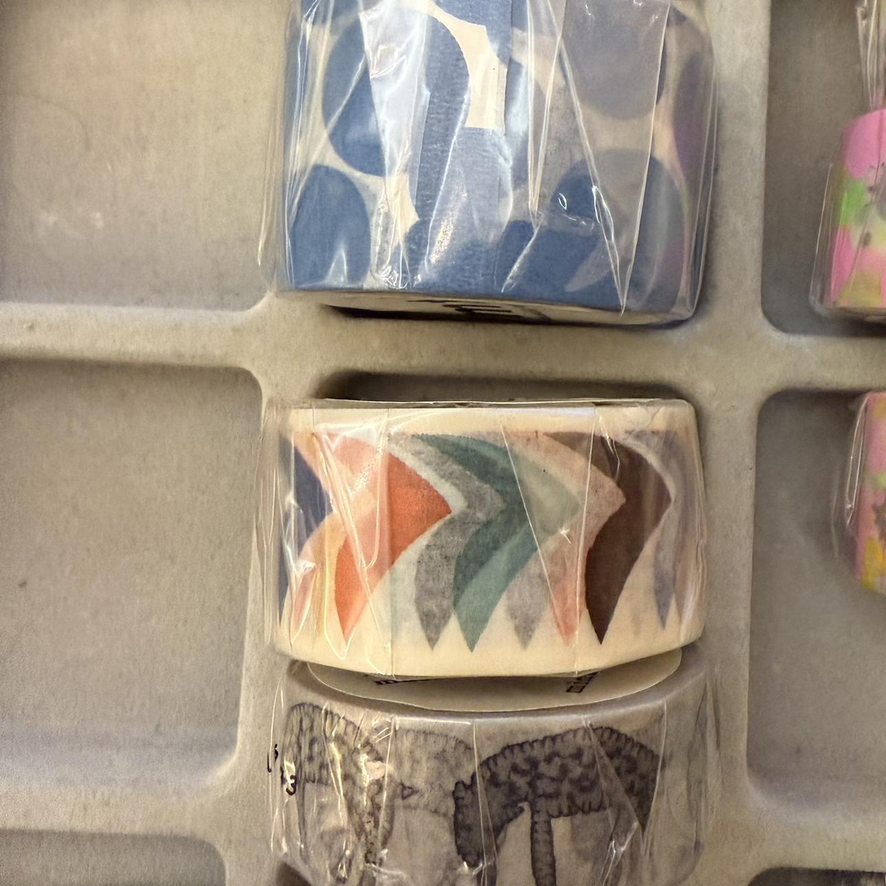 日本mt和纸胶带停产绝版艺术家mina perhonen系列数羊整卷塑封10m