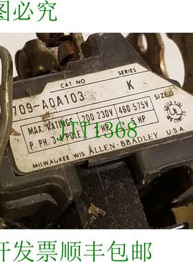 原装供应Allen Bradley 709-A0A103 K，3-5  230/575V 3-4 极 70A