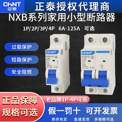 正泰NXB-63A断路器空开