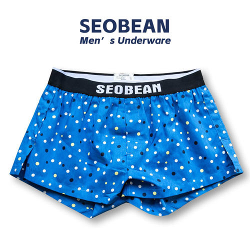 全棉无弹宽松U囊阿罗裤中腰舒适