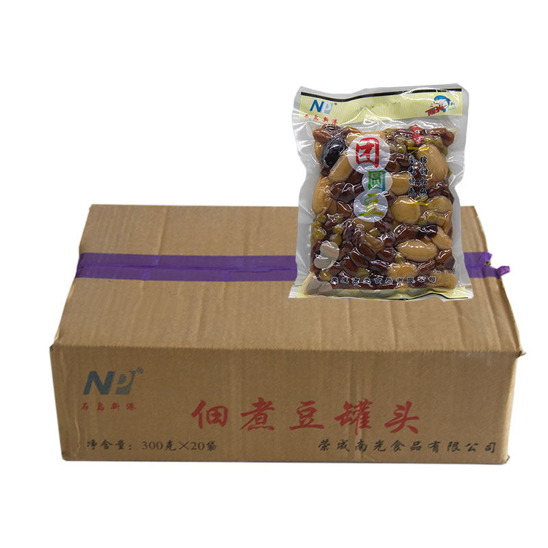 整箱20袋300g南光即食佃煮团圆豆多彩甜蜜豆白芸奶花黑豆餐饮甜品